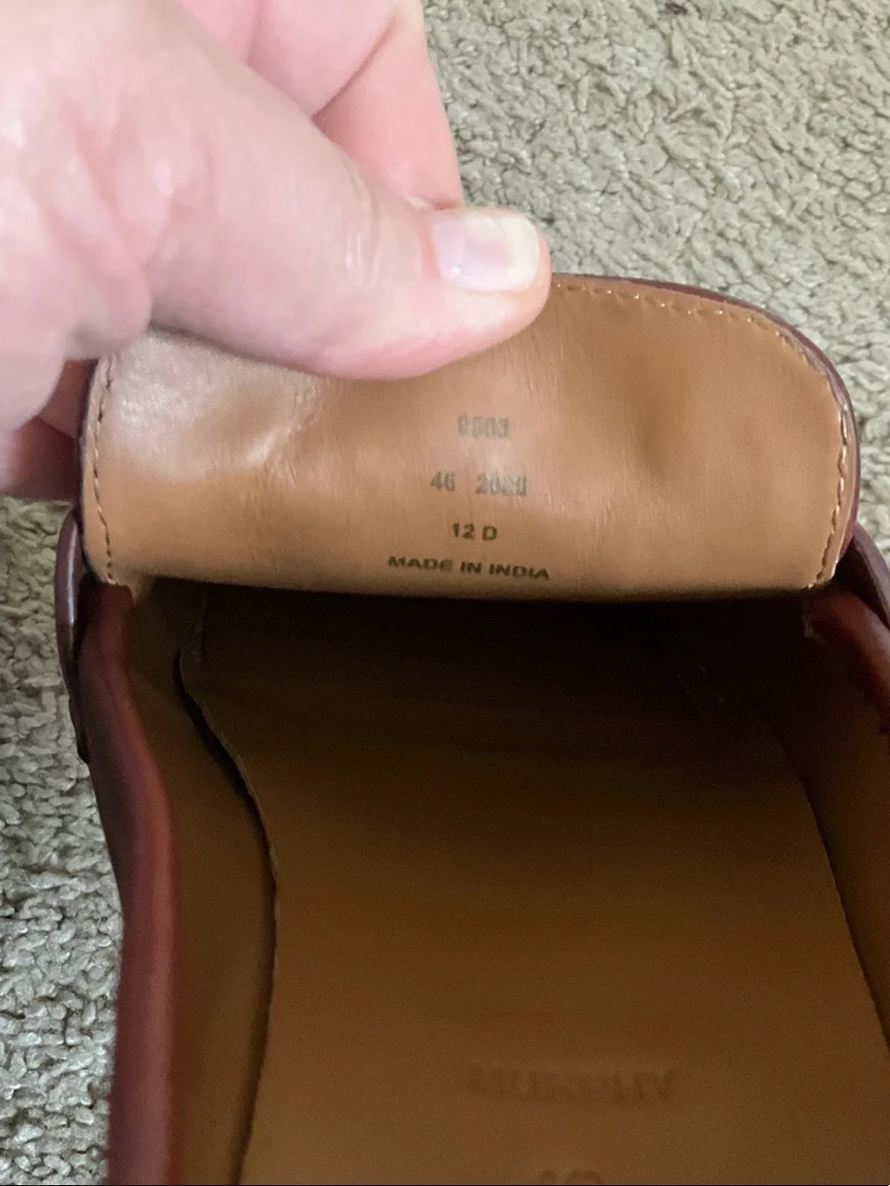 Allen Edmonds Brown Leather Penny Loafer
